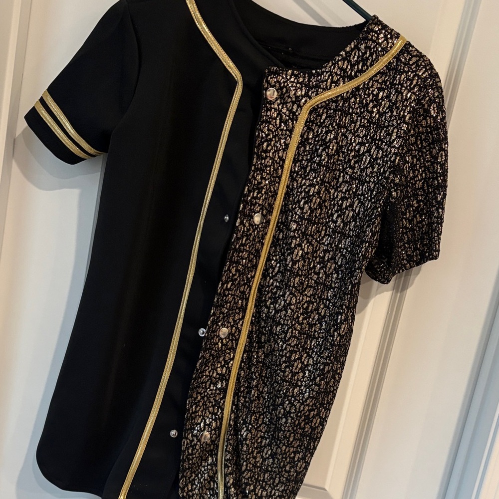 Weissman Black/gold Dancewear - Picture 4 of 8